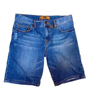 Research development denim Bermuda shorts